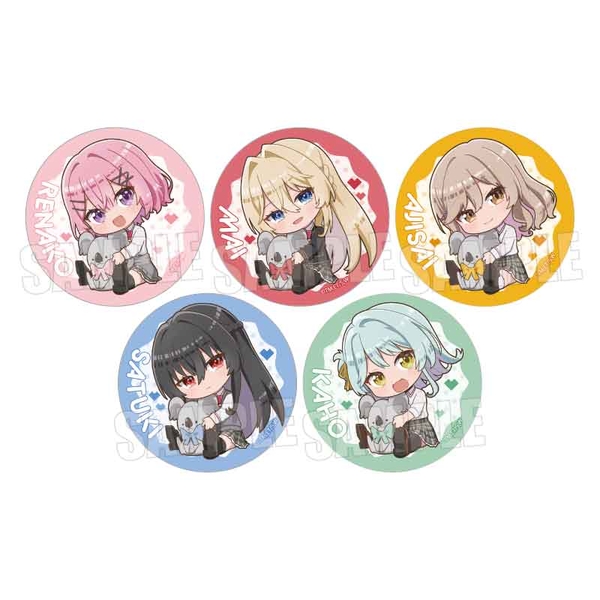 わたしが恋人になれるわけないじゃん、ムリムリ!(※ムリじゃなかった!?) トレーディング缶バッジ ぎゅぎゅっと 5個入BOX