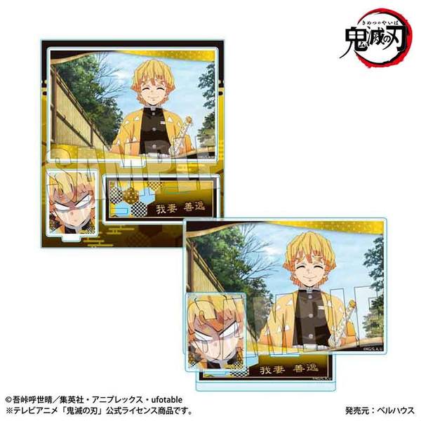 【10月予約】『テレビアニメ「鬼滅の刃」柱稽古編』 BIGメモリーズアクリルスタンド 我妻 善逸 キャラグッズ 4522776646191