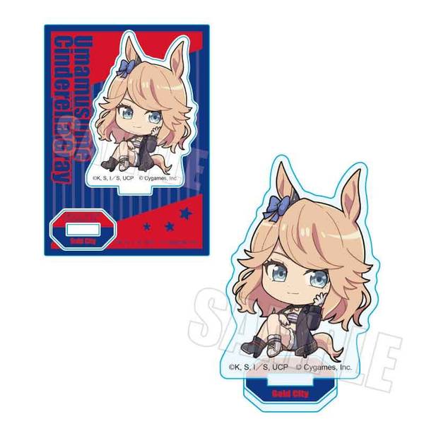 【10月予約】アニメ『ウマ娘 シンデレラグレイ』 ぷかっしゅミニスタンド ゴールドシチー キャラグッズ 4522776653533