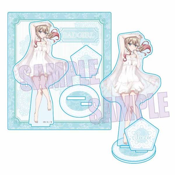【3月予約】ばっどがーる アクリルスタンド 涼風 涼 ネグリジェver. キャラグッズ 4522776654028