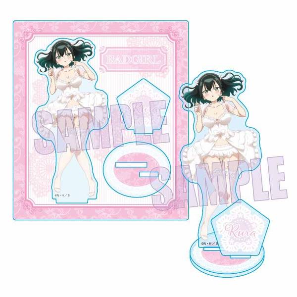 【3月予約】ばっどがーる アクリルスタンド 瑠璃葉 るら ネグリジェver. キャラグッズ 4522776654035