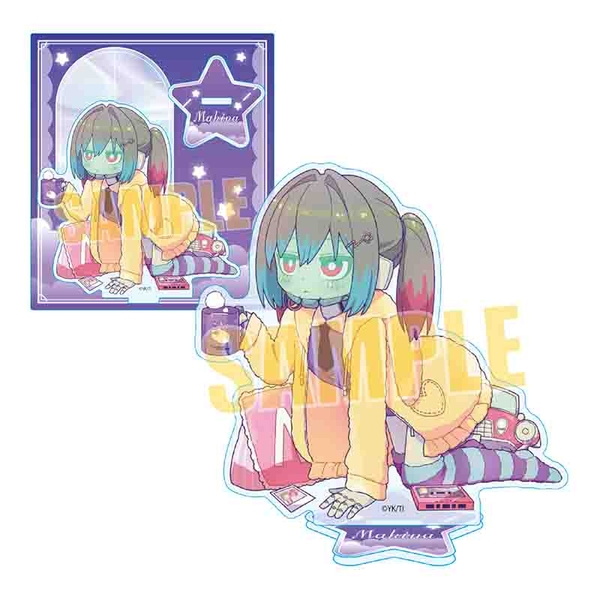 アニメ『銀河特急 ミルキー☆サブウェイ』 アクリルスタンド マキナ(パジャマパーティー)