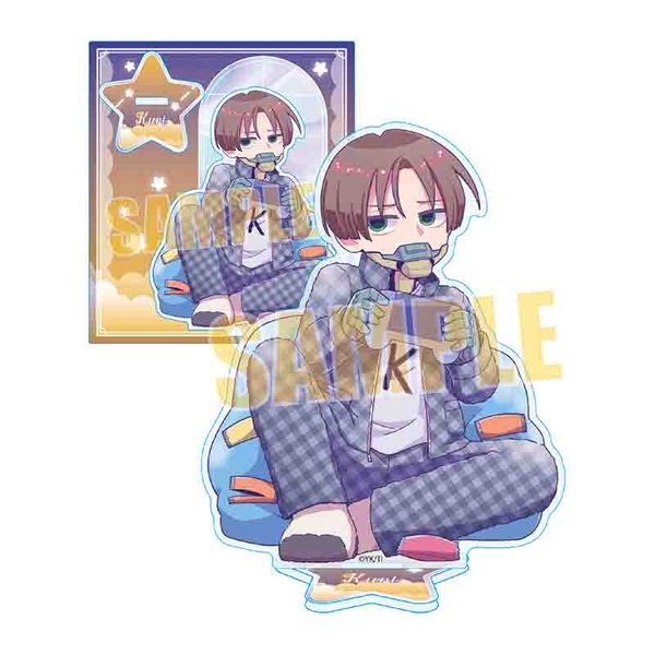アニメ『銀河特急 ミルキー☆サブウェイ』 アクリルスタンド カート(パジャマパーティー)