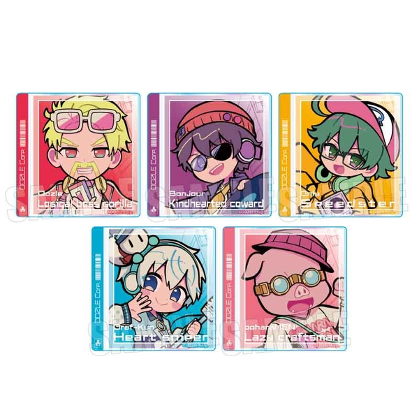 ドズル社 トレーディングステッカー Rhythm DOZLE Corp. 5個入BOX