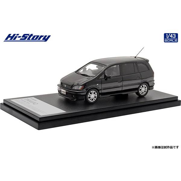 ハイストーリー 1/43 スバル トラヴィック Sパッケージ 2001 チャコールブラックマイカ 完成品ミニカー HS419BK
