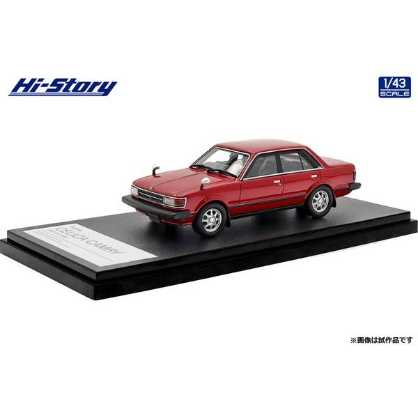 ハイストーリー 1/43 トヨタ セリカ カムリ 2000GT 1980 ダズリングレッド 完成品ミニカー HS424RE【在庫品】