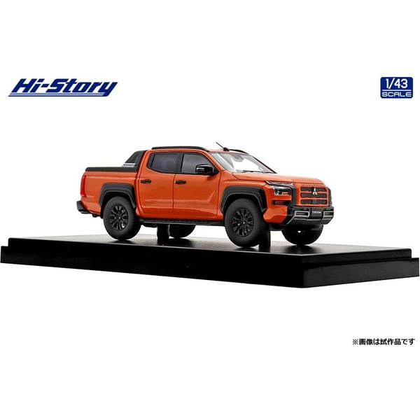 Hi-Story 三菱 TRITON (2024) ヤマブキオレンジメタリック MITSUBISHI TRITON Double Cab 4WD (2024) ヤマブキオレンジ