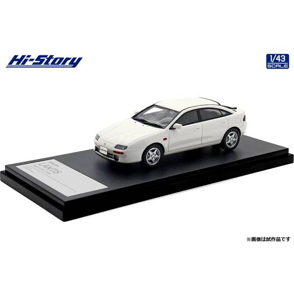 ハイストーリー 1/43 マツダ ランティス Type R 2000 1995 シャストホワイト 完成品ミニカー HS488WH