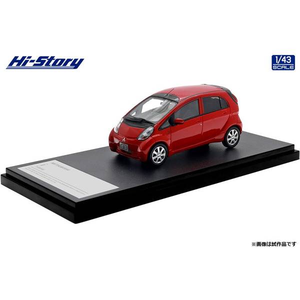 ハイストーリー 1/43 ミツビシ i T 2010 レッドソリッド 完成品ミニカー HS508RE