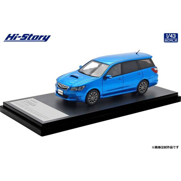 ハイストーリー 1/43 ダイハツ エッセ X 2006 シーブルー 完成品