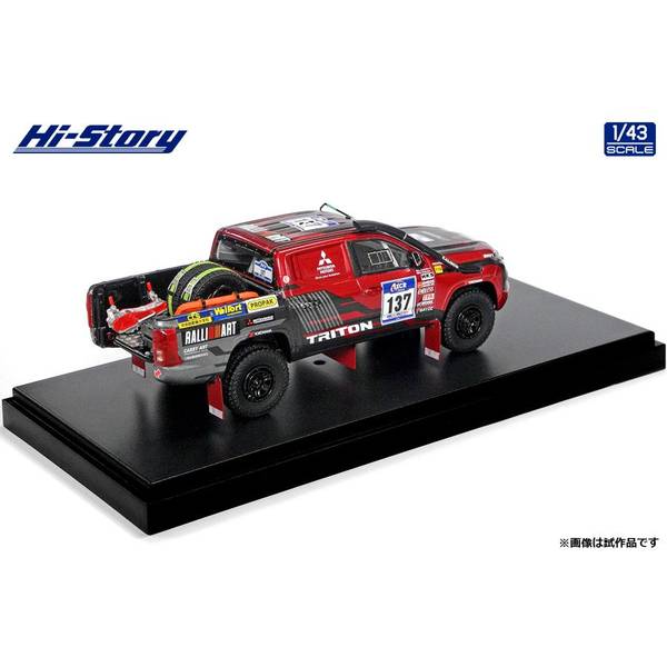 12月予約】ハイストーリー 1/43 ミツビシ トライトン No.137 2024