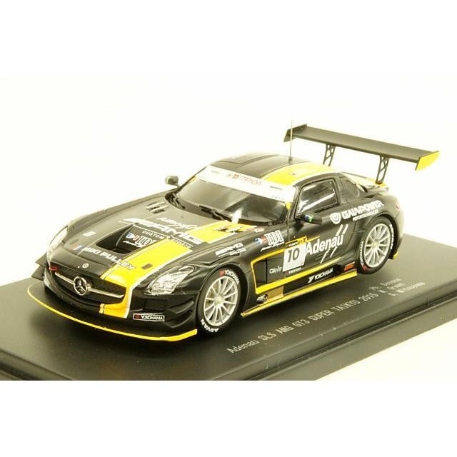 ミニカー 1/43 エブロ EBBRO (45337) アデナゥ SLS GT3 2015年 スーパー耐久 No.10 P.Devesa/M.Green/ 密山 祥吾(A)