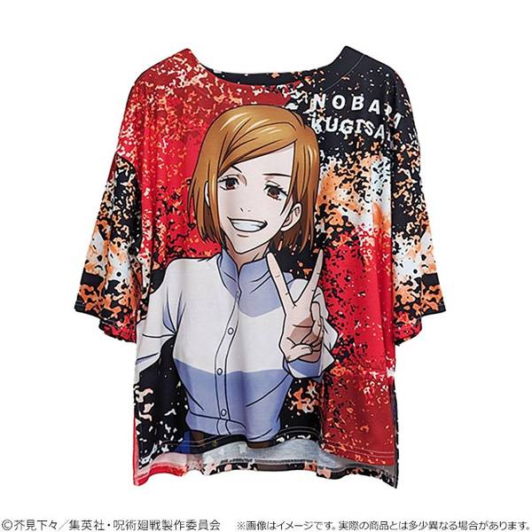 呪術廻戦」 フルグラフィックTシャツ 釘崎野薔薇