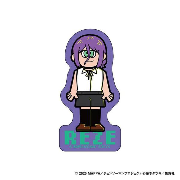 【1月予約】劇場版チェンソーマンレゼ篇 レトロGAMEダイカットステッカー レゼ キャラグッズ 4533773744148