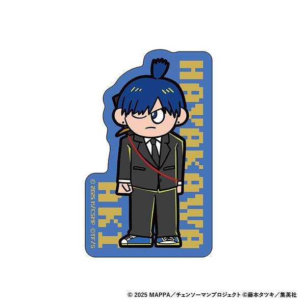 【1月予約】劇場版チェンソーマンレゼ篇 レトロGAMEダイカットステッカー 早川アキ キャラグッズ 4533773744162
