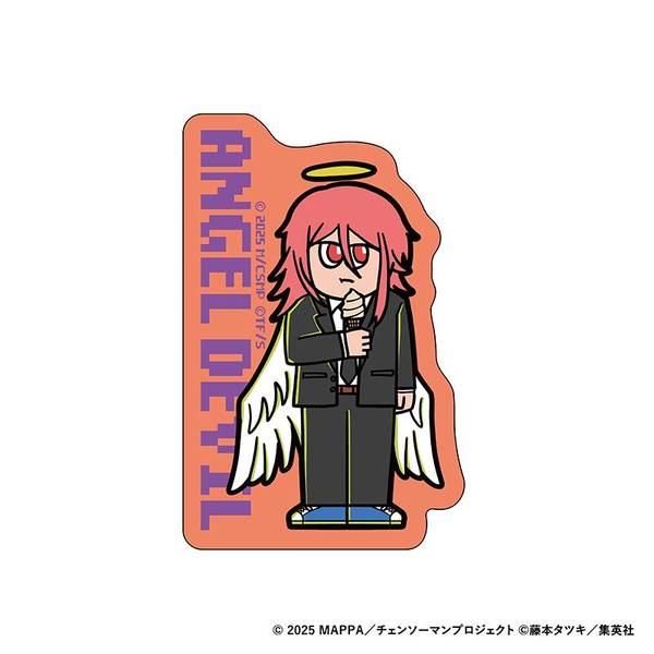 【1月予約】劇場版チェンソーマンレゼ篇 レトロGAMEダイカットステッカー 天使の悪魔 キャラグッズ 4533773744186