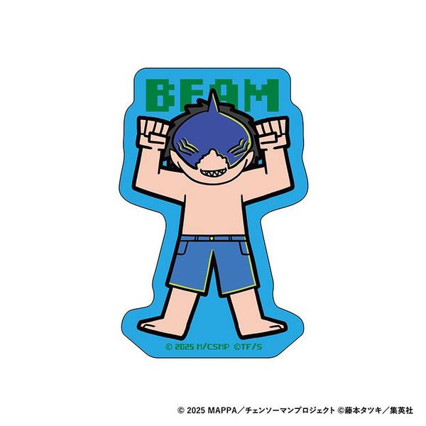 【1月予約】劇場版チェンソーマンレゼ篇 レトロGAMEダイカットステッカー ビーム キャラグッズ 4533773744193