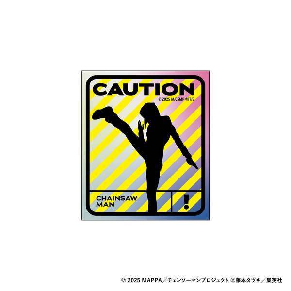 【1月予約】劇場版チェンソーマンレゼ篇 アテンションモチーフステッカー 暴力の悪魔 キャラグッズ 4533773744278