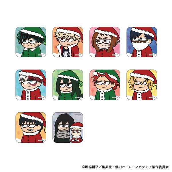 【11月予約】僕のヒーローアカデミア ジロリかくかんークリスマスver－(全10種) 10個入BOX キャラグッズ 4533773788975