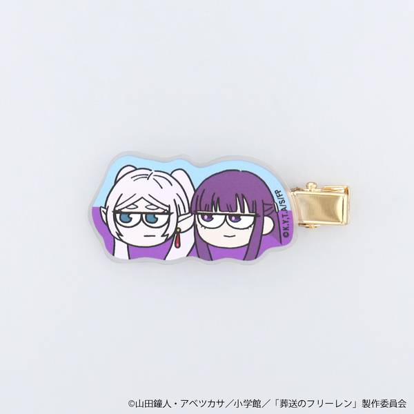 【3月予約】葬送のフリーレン ジロリ前髪クリップ フリーレン＆フェルン キャラグッズ 4533773800585