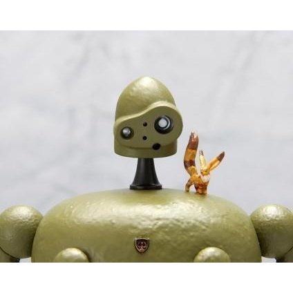 天空の城ラピュタ ロボット兵 フィギュア ➕ レアなミニプランター ファインモールド ロボット兵(園丁バージョン) 「天空の城