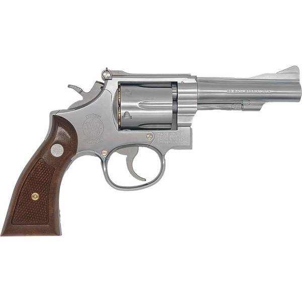 タナカ スミス&ウェッソン M67 "コンバットマスターピース" .38スペシャル 4インチ ステンレスフィニッシュ Version3 モデルガン 4537212011471