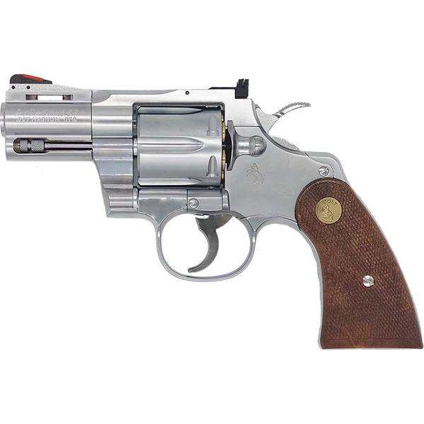 タナカ コルト パイソン .357マグナム 2.5インチ "Rモデル" ステンレス フィニッシュ モデルガン 4537212012485