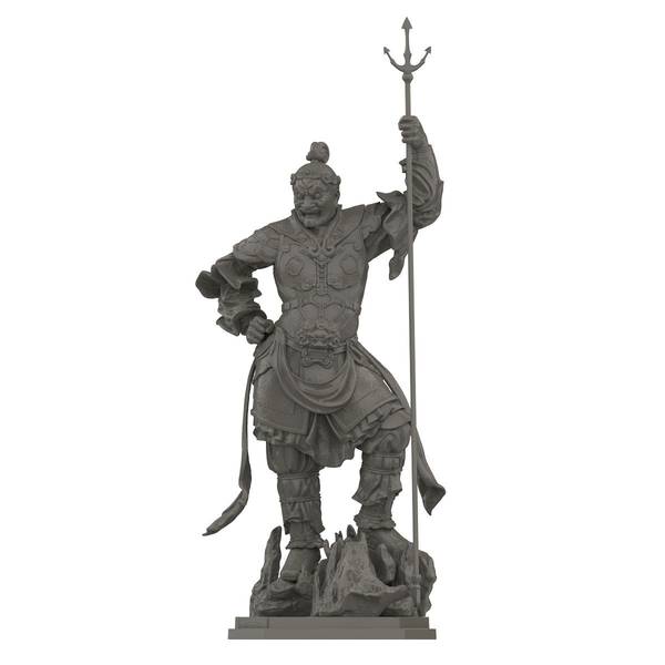 海洋堂 ARTPLA 四天王像 広目天 スケールモデル 4537807190192