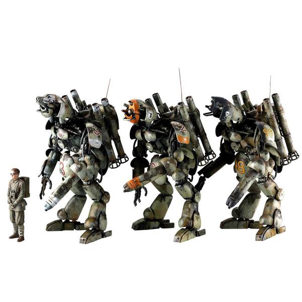 海洋堂 1/35 ARTPLA ファイナルフントセット＆ジェリ缶おじさん 「マシーネンクリーガー」より キャラクタープラモデル AP042
