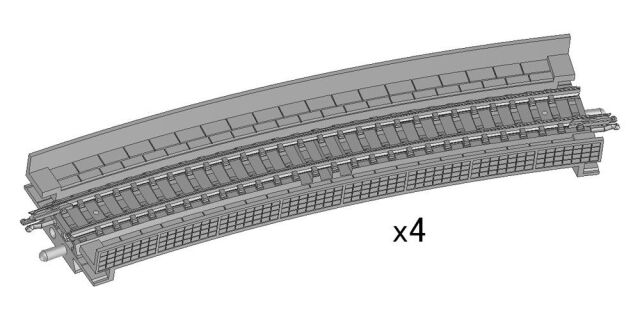 TOMIX Nゲージ TCSセンサーPCレールS70-PC F 2本セット 5573 鉄道模型用品 トミックス Nゲージ TCSセンサーPCレールS70-PC(F)(2本セット