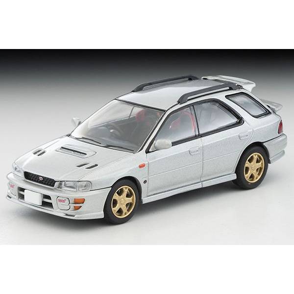 トミカリミテッド ヴィンテージネオ 1/64 スバル インプレッサ ピュアスポーツワゴン WRX STi Ver.V 1998 シルバー 完成品ミニカー LV-N281c