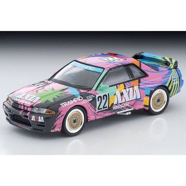 トミカリミテッド ヴィンテージネオ 1/64 ニッサン AXIA・スカイライン No.22 1992 JTC 後期仕様 清水和夫/and more 完成品ミニカー LV-N234f