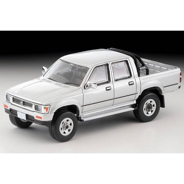 トミカリミテッド ヴィンテージネオ 1/64 トヨタ ハイラックス4WD ピックアップ ダブルキャブ SSR 1991 シルバー 完成品ミニカー LV-N256c