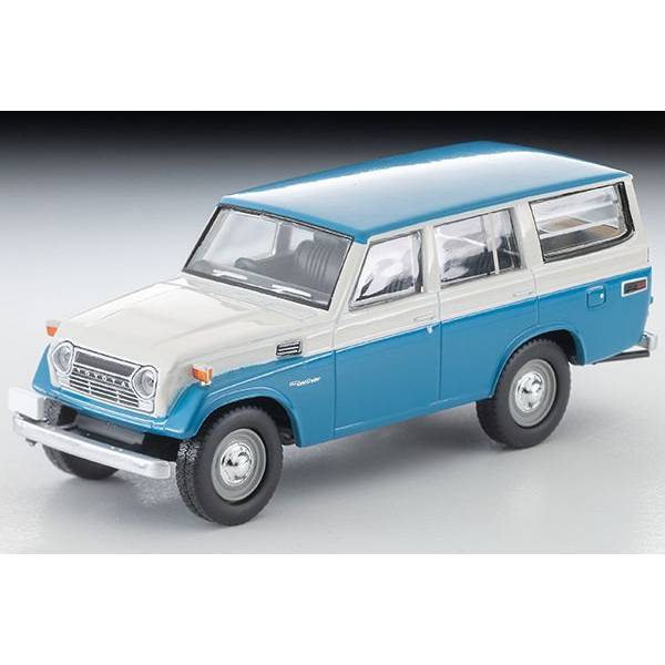 トミカリミテッド ヴィンテージ 1/64 トヨタ ランドクルーザー FJ56V型 ホワイト/ブルー 完成品ミニカー LV-104d