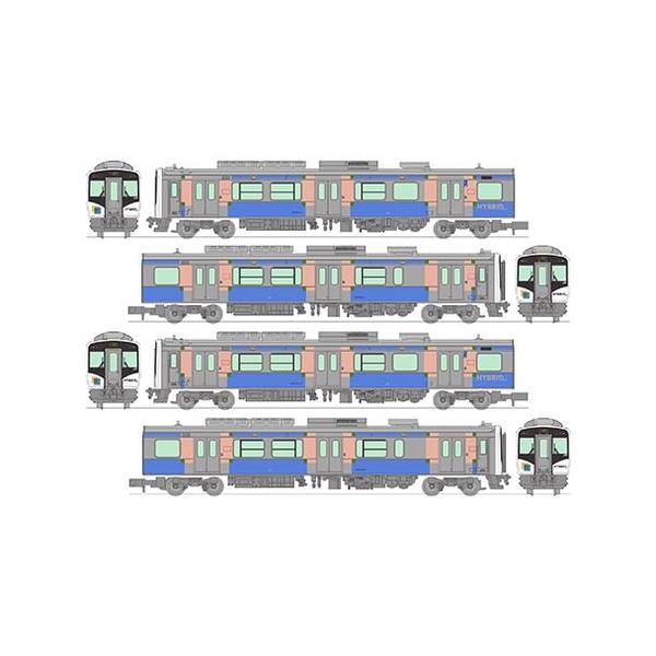 トミーテック Nゲージ 鉄道コレクション JR HB-E210系(仙石東北ライン・特別快速)4両セット 鉄道模型 334163