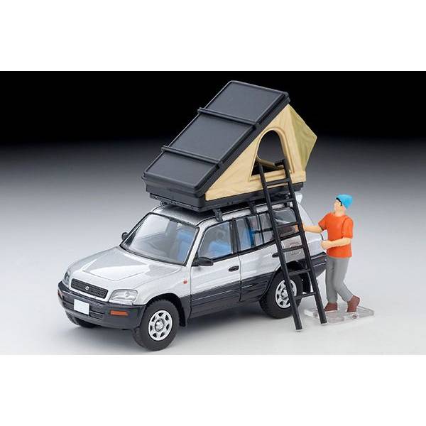 【1月予約】トミカリミテッド ヴィンテージネオ 1/64 トヨタ RAV4J V シルバー テント、フィギュア付 完成品ミニカー LV-N354c