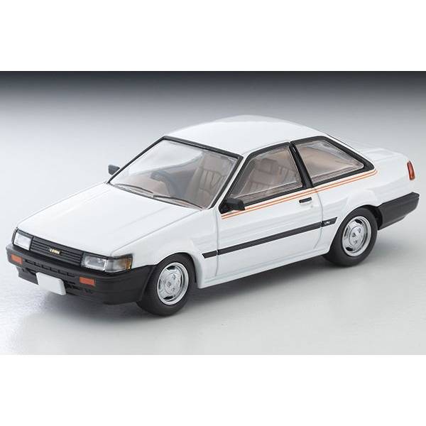 トミカリミテッド ヴィンテージネオ 1/64 トヨタ カローラレビン 2ドア ライム 1983 ホワイト 完成品ミニカー LV-N284e