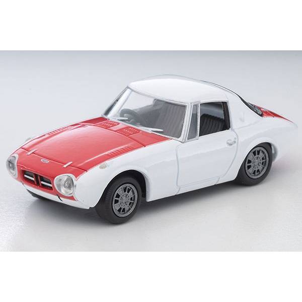 【12月予約】トミカリミテッド ヴィンテージ 1/64 トヨタ スポーツ800 カスタムカラー仕様 1965 ホワイト/レッド 完成品ミニカー LV-215a