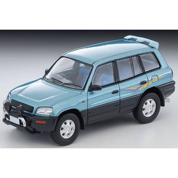 【12月予約】トミカリミテッド ヴィンテージネオ 1/64 トヨタ RAV4L V 1995 ライトブルー/グレー 完成品ミニカー LV-N354b