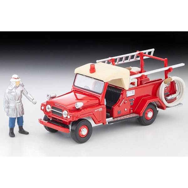 トミカリミテッド ヴィンテージ 1/64 ニッサン パトロール ポンプ消防車 フィギュア付 完成品ミニカー LV-31c