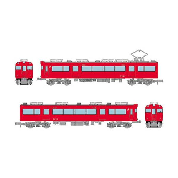 トミーテック 鉄道コレクション 名古屋鉄道7300系 2両セット Nゲージ 鉄道模型 336679