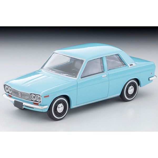 【7月予約】トミカリミテッド ヴィンテージ 1/64 ダットサン 510 2ドアセダン 北米仕様 1969 ライトブルー 完成品ミニカー LV-220a