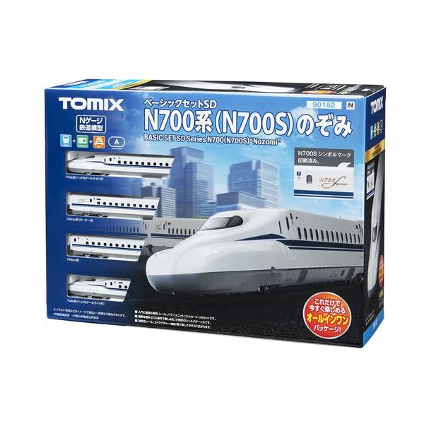 トミックス Nゲージ ベーシックセットSD N700系(N700S)のぞみ 鉄道模型 90182