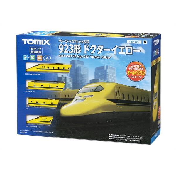 トミックス Nゲージ ベーシックセット SD 923形ドクターイエロー 鉄道模型 90183