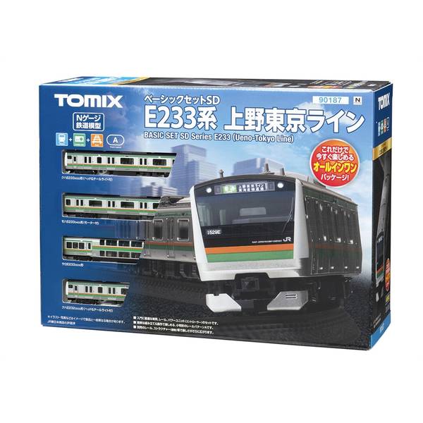 トミックス Nゲージ ベーシックセットSD E233系上野東京ライン 鉄道模型 90187