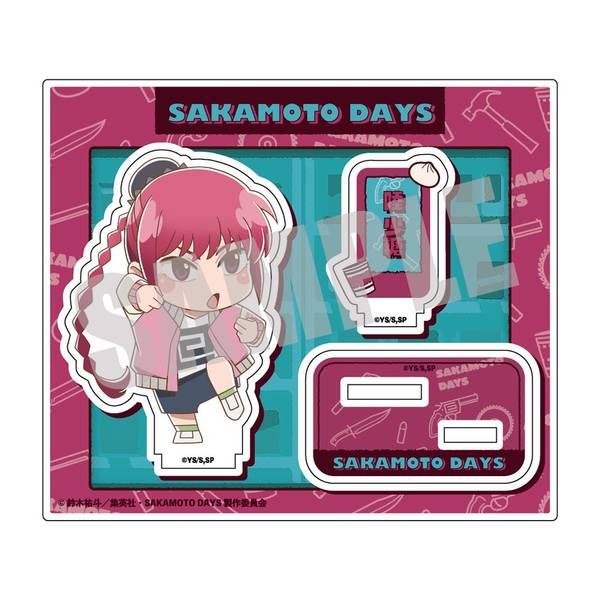 【4月予約】SAKAMOTODAYS アクリルスタンド（公式デフォルメ） Vol.1 陸 少糖 キャラグッズ 4543815209979