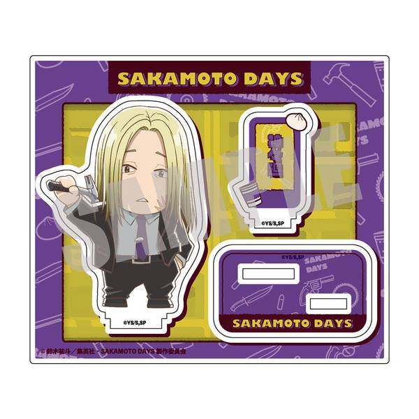 【4月予約】SAKAMOTODAYS アクリルスタンド（公式デフォルメ） Vol.1 神々廻 キャラグッズ 4543815210005