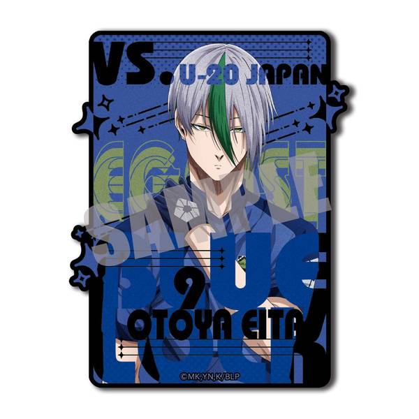 【4月予約】ブルーロック ダイカットステッカー 第一弾 乙夜 影汰 キャラグッズ 4543815211866