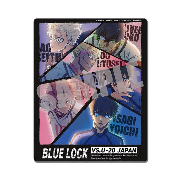 【4月予約】ブルーロック マウスパッド 第二弾 U-20日本代表戦キービジュアル ver. キャラグッズ 4543815211934