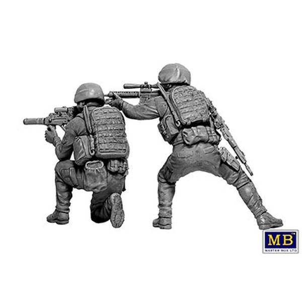 マスターボックス 1/35 ウクライナ特殊作戦部隊・狙撃兵2体